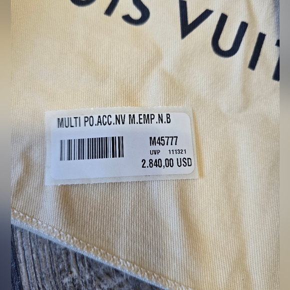 Louis Vuitton Multi Pochette Accessoires Bicolor Monogram Empreinte - Picture 16 of 17